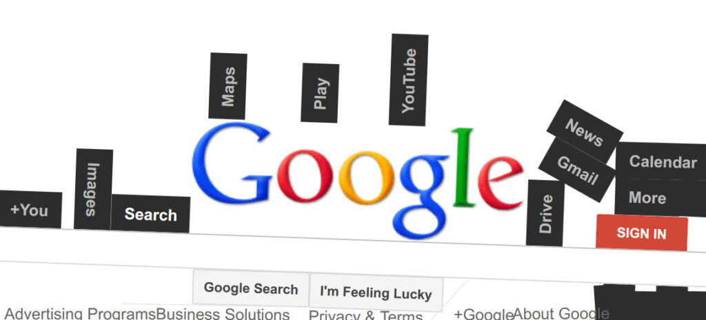 KLICKEN SIE AUF GOOGLE GRAVITY I AM FEELING LUCKY google gravity