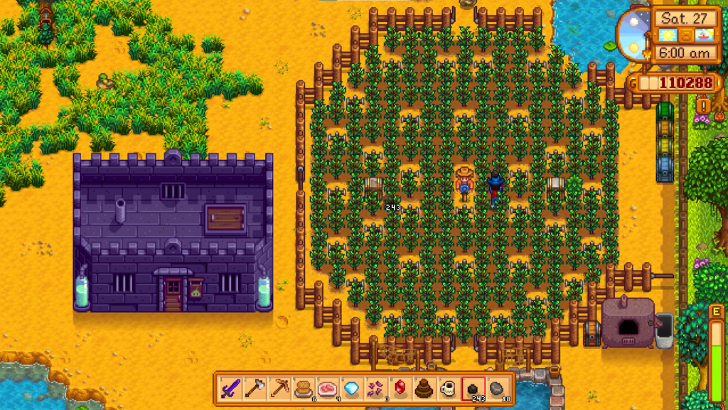 sprinklers in Stardew Valley