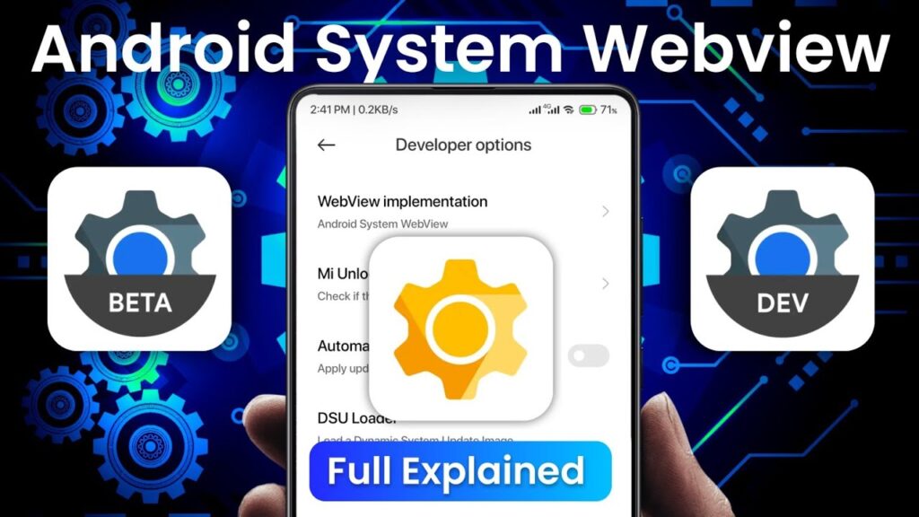 android system webview
