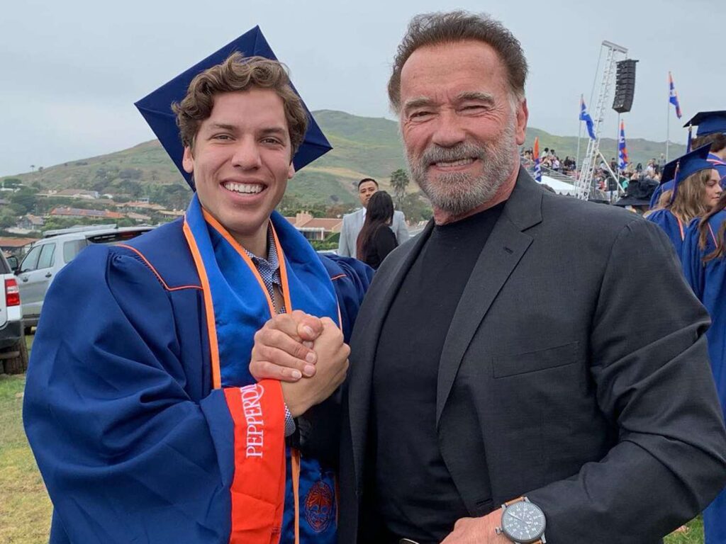„Ich liebe meinen Vater, er ist ein unglaublicher Mann“: Joseph Baena fühlt sich „geehrt“, als Sohn von Arnold Schwarzenegger geboren zu werden joseph baena