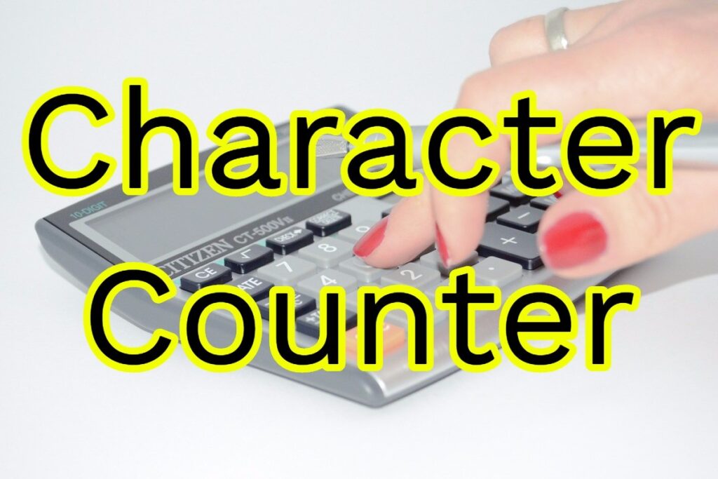 So count characters in Microsoft Word count characters