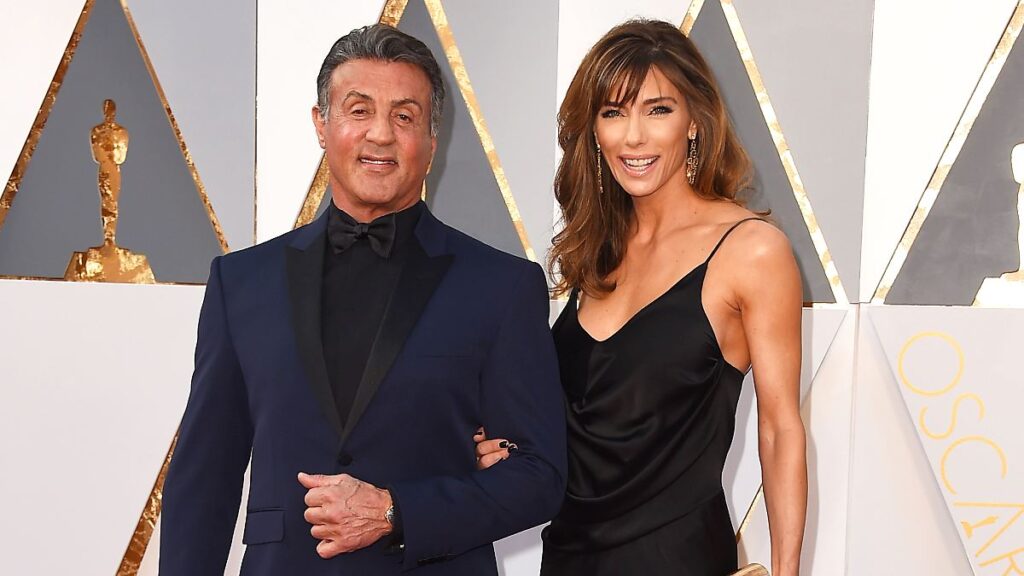 sylvester stallone ehepartnerin