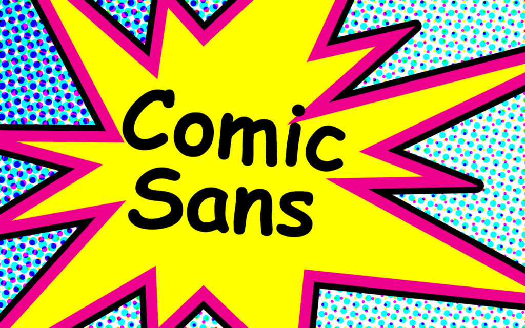 comic sans