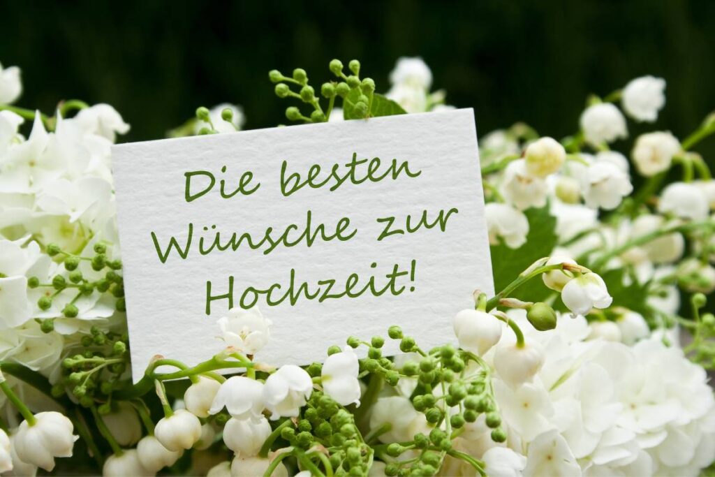 glückwünsche zur hochzeit