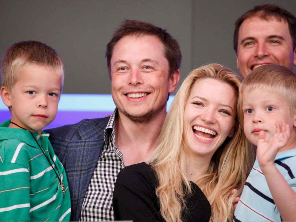 elon musk kinder